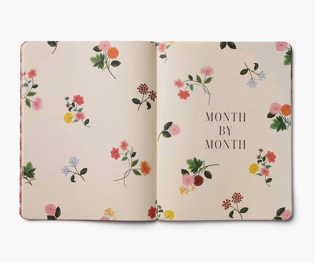 Rifle Paper Co. - 2026 Dahlia 12-Month Appointment Notebook