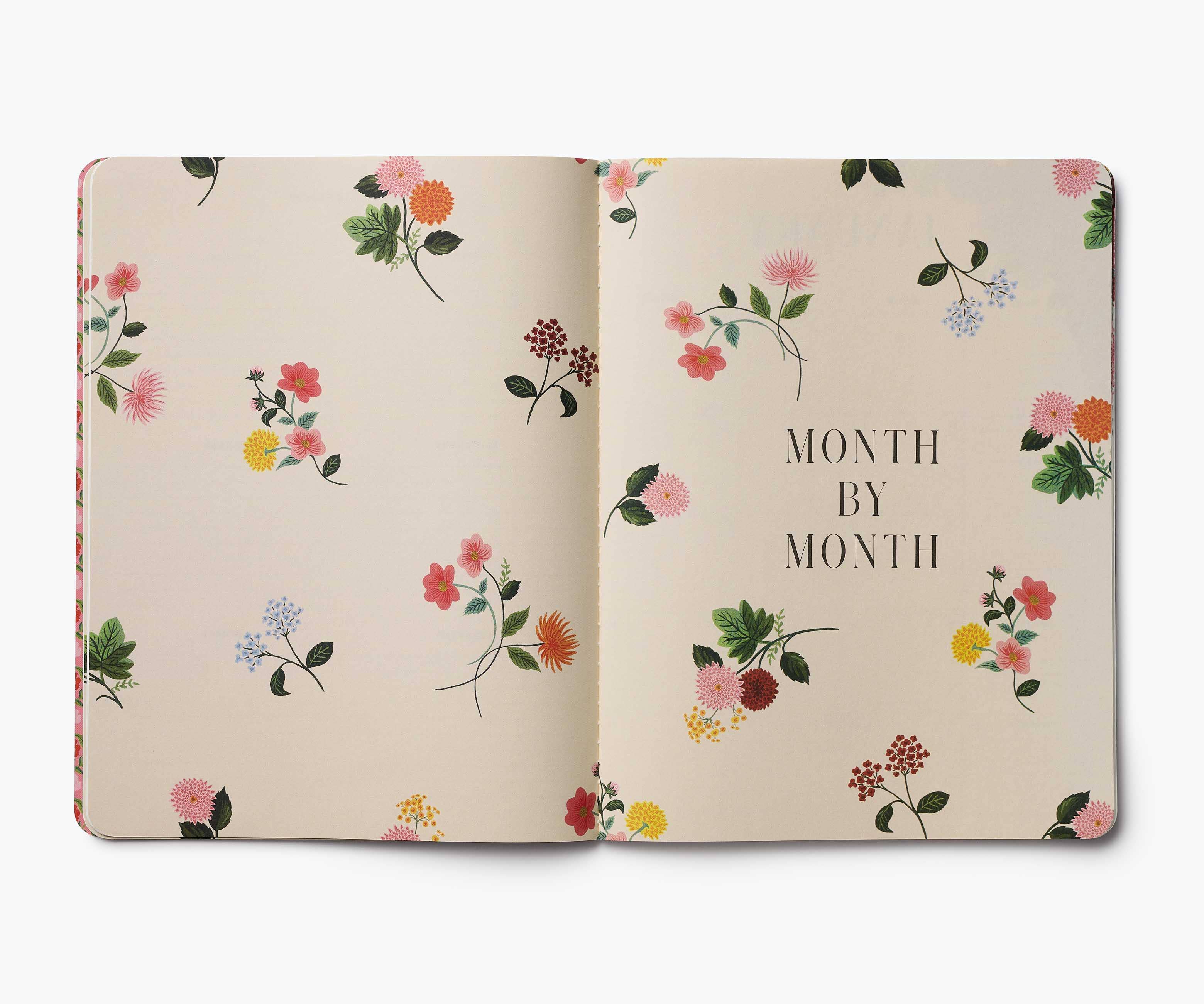 Rifle Paper Co. - 2026 Dahlia 12-Month Appointment Notebook