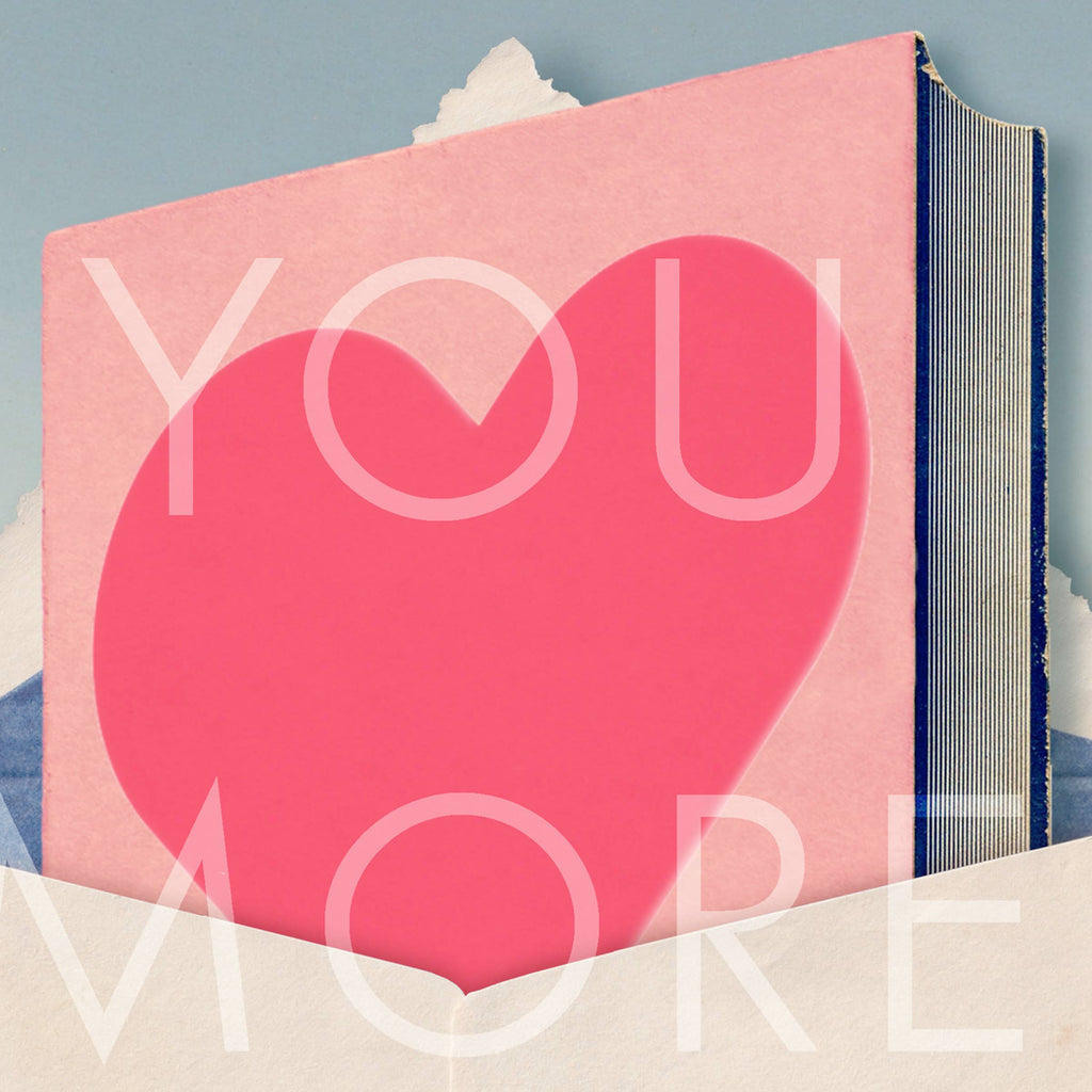 Pictrix Design - "I love you more than books" A6 card