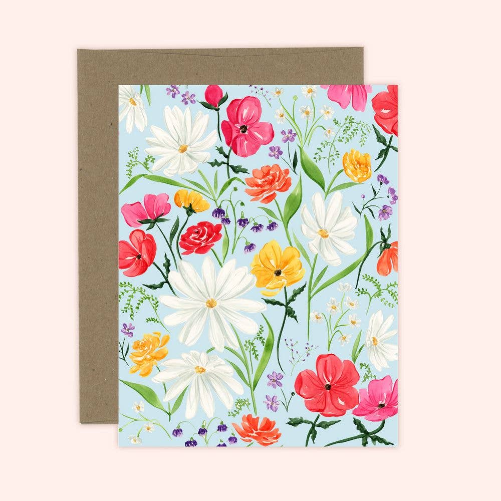 Almeida Illustrations - Wildflowers Everyday Card | Any Occasion