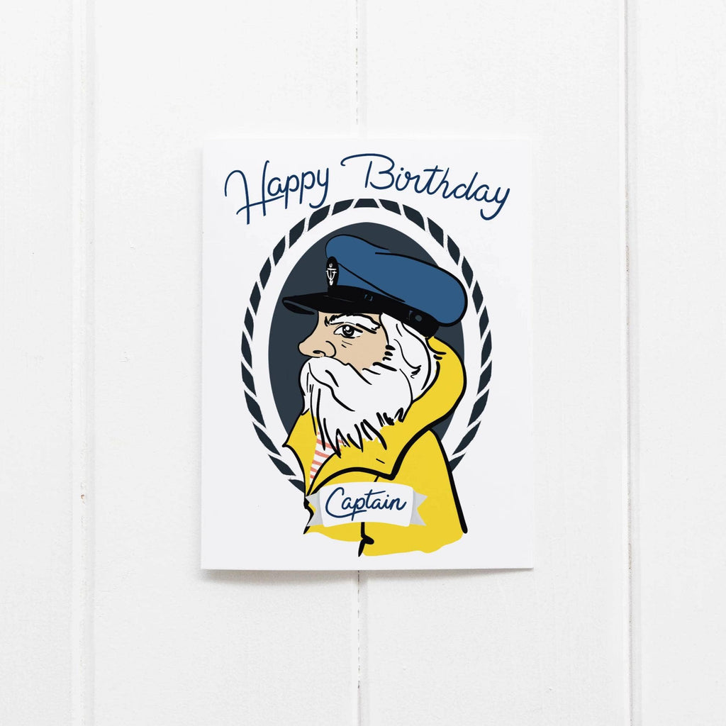 Ramus & Co. - Happy Birthday Captain Greeting Card
