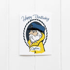 Ramus & Co. - Happy Birthday Captain Greeting Card