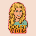 inviting affairs paperie - Dolly Vibes Sticker (Dolly Parton)
