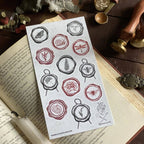 STICKII - Nature Wax Seals Sticker Sheet: Without hanging hole