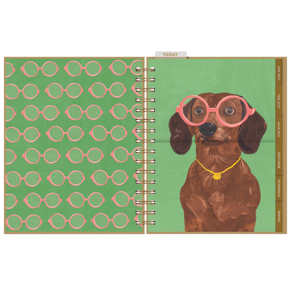Seedlings 2027 Dachshund 12 Month Planner