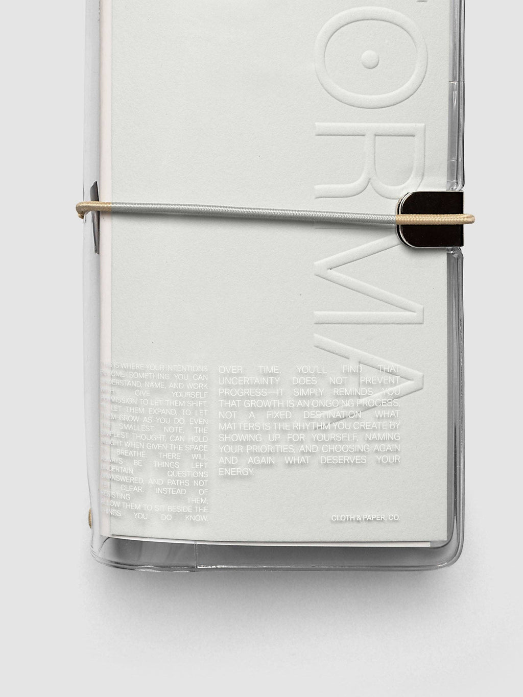 Cloth & Paper - FORMA Travel Notebook Set | Pocket Plus