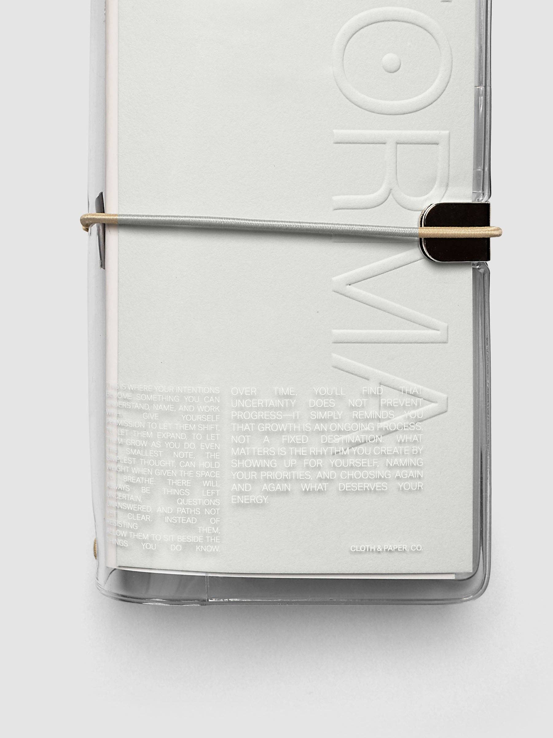 Cloth & Paper - FORMA Travel Notebook Set | Pocket Plus