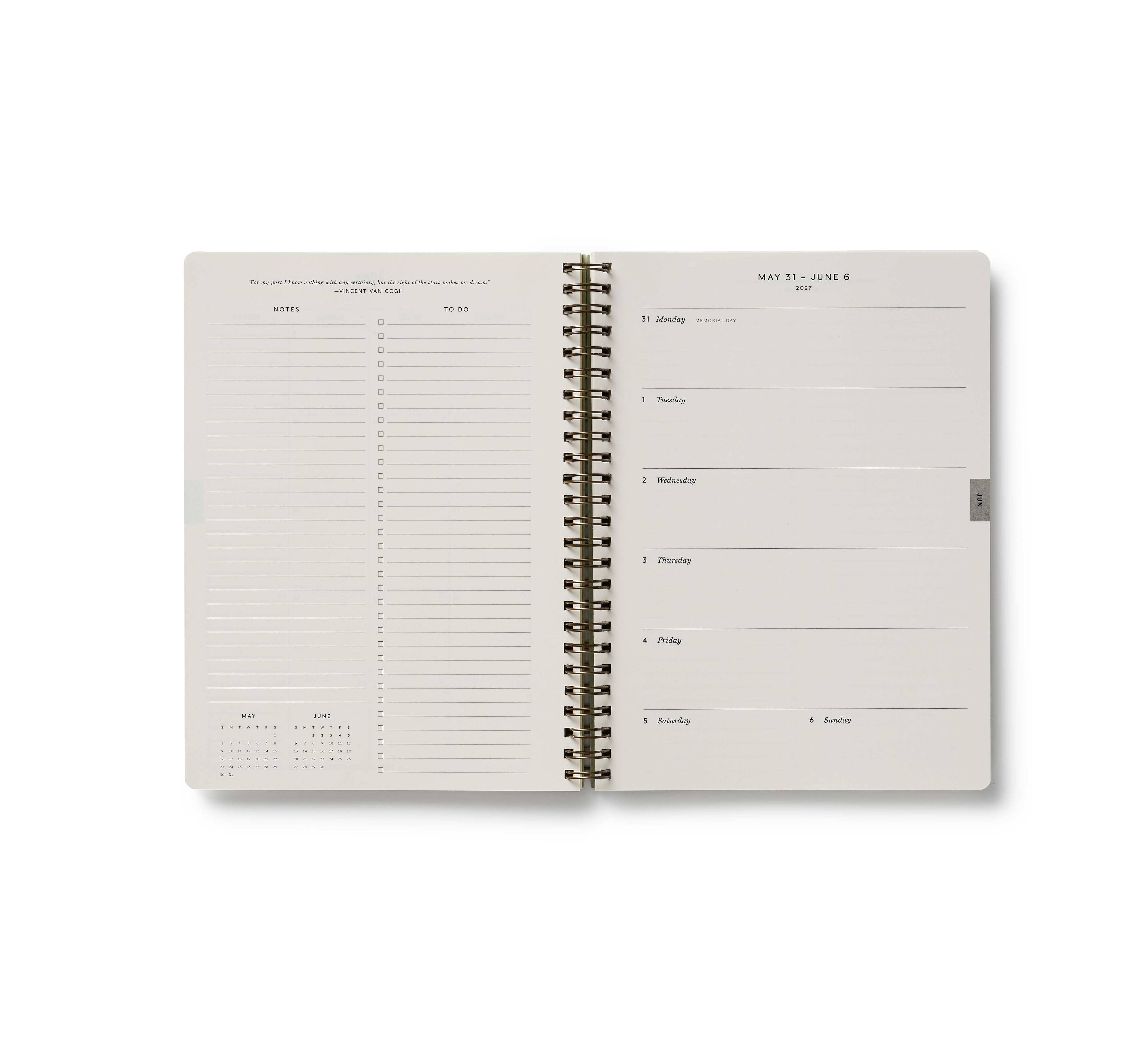 Rifle Paper Co. - 2027 Mimi 17-Month Academic Softcover Spiral Planner