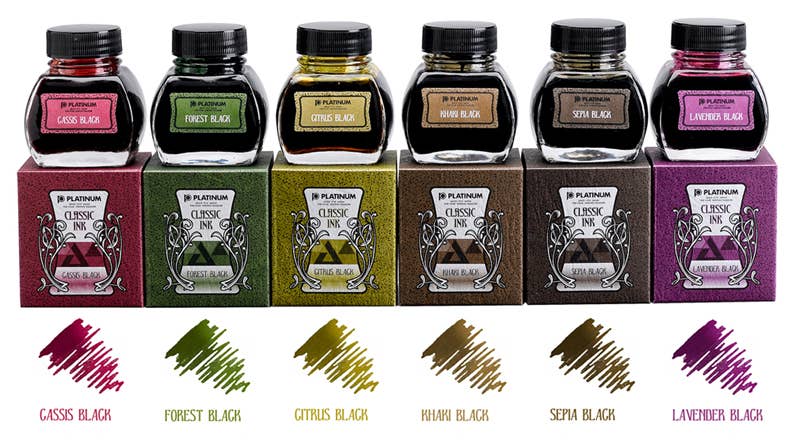 Platinum Classic Ink: Sepia Black