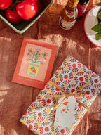 re:mused studio - Tomato Ravioli Gift Wrap Sheet - Double Sided