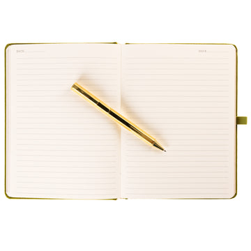 Graphique,  La Petite Presse Typewriter Fabric-Bound Journal with Pen