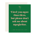 Paloma Paper Co. - Tacos & Margaritas | Funny Love Valentine Card 