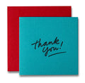 Ladyfingers Letterpress - Thank You Letterpress Tiny Card