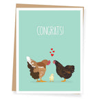 Apartment 2 Cards - Chickadee New Baby Card