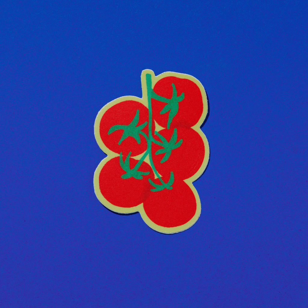 Mel Andrel - On The Vine Tomato Vinyl Sticker