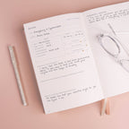 Kunitsa Co - Reading Journal (Avid Reader): Blush