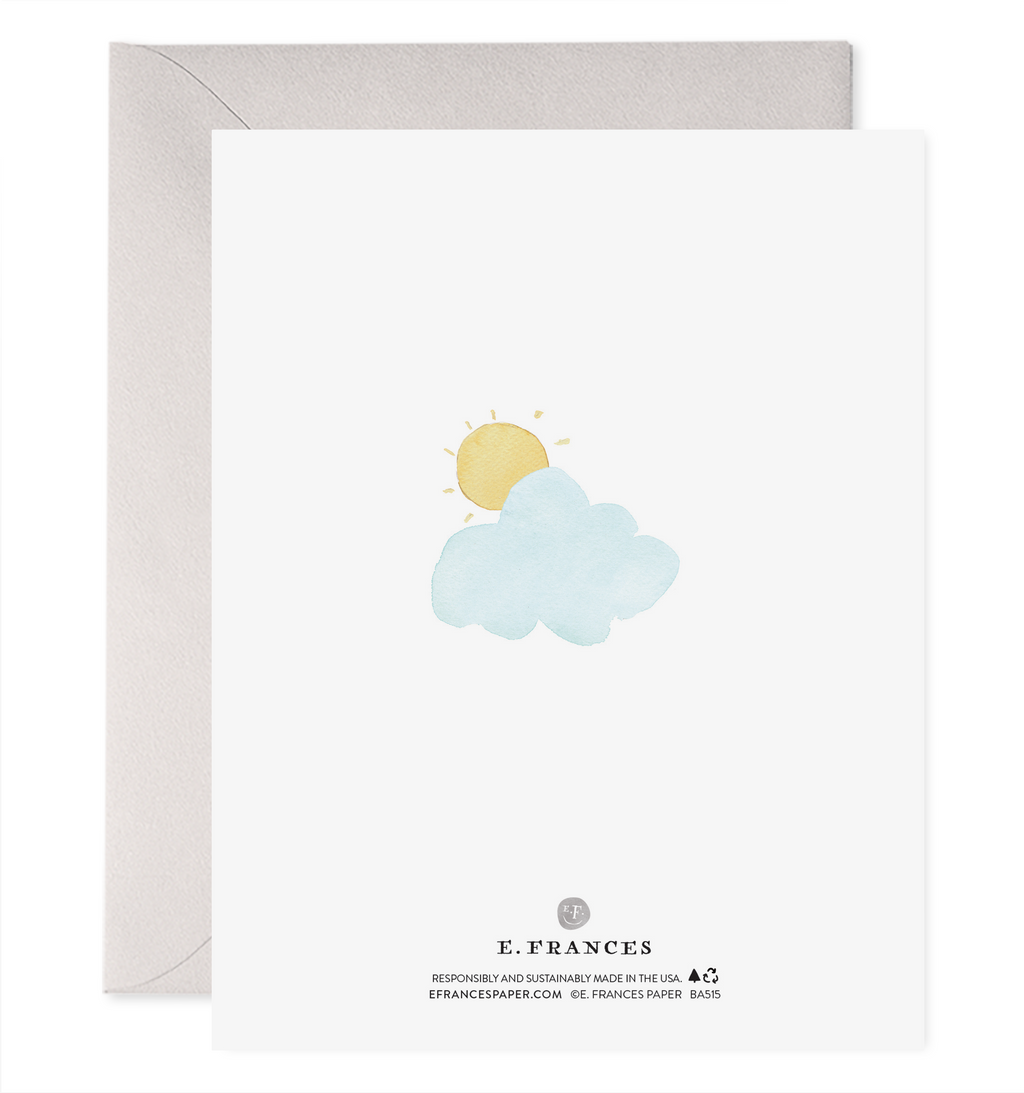 E. Frances Paper - Teacup Babies | New Baby Shower Greeting Card