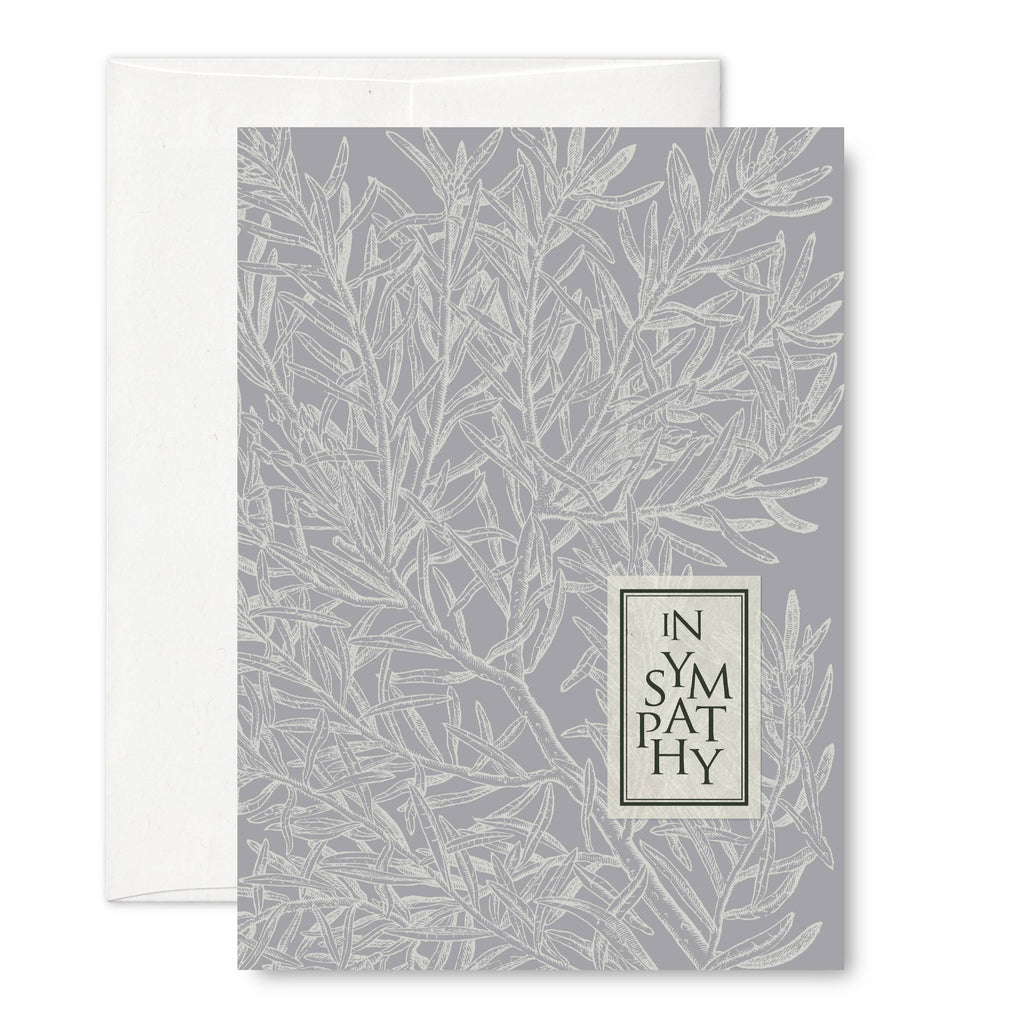 Pictrix Design - "Wild rosemary" A6 sympathy card 