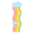 Bloomwolf Studio - Rainbow Die Cut Bookmark