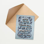 Tiramisu Paperie - Snarky New Year's - Raise A Glass To All The Weird, WTF Card