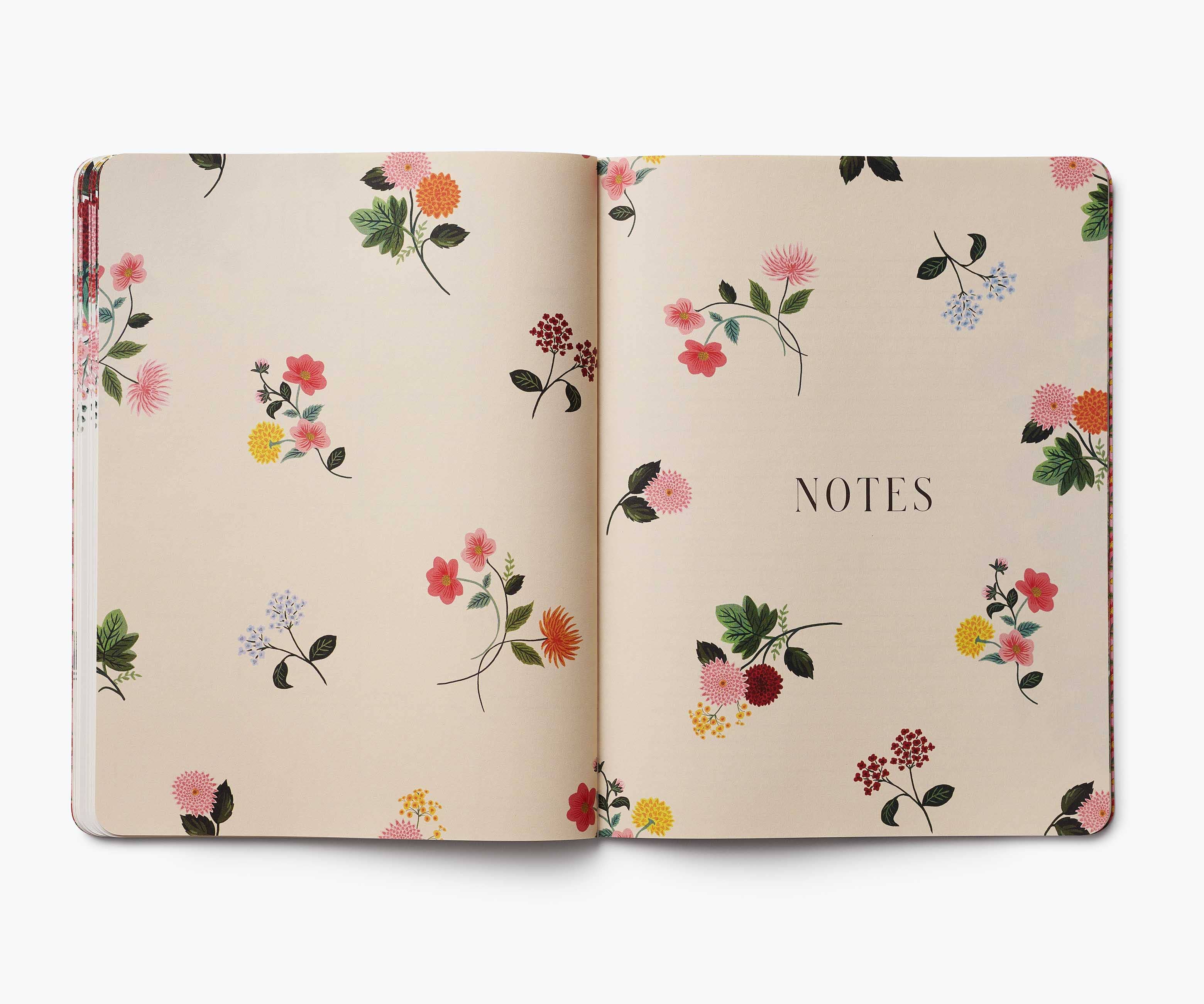 Rifle Paper Co. - 2026 Dahlia 12-Month Appointment Notebook