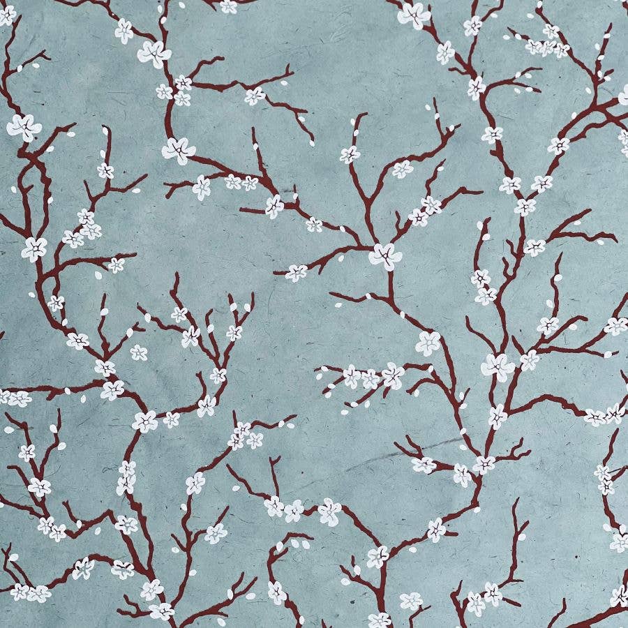 Giftsland - Peach Blossom decorative handmade paper, Pink / English