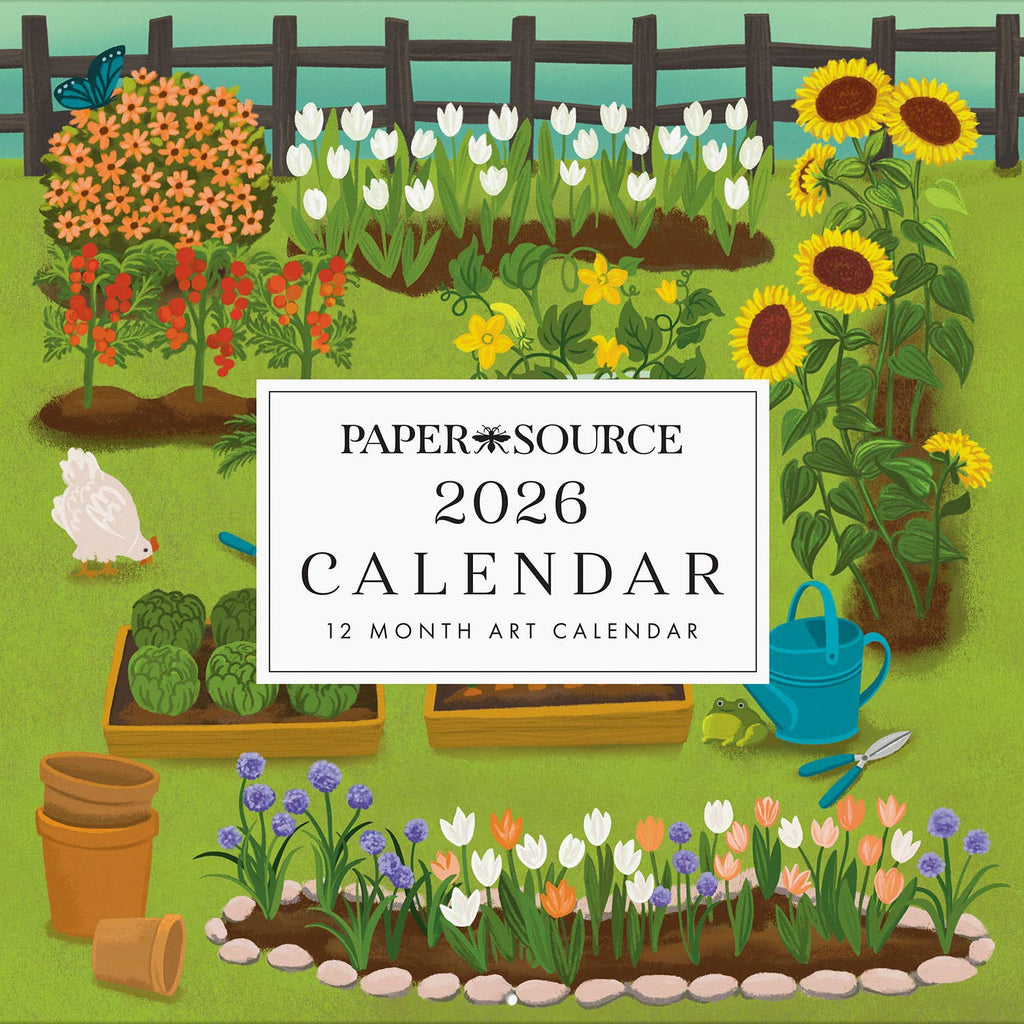 Paper Source Wholesale - 2026 Art Grid Calendar