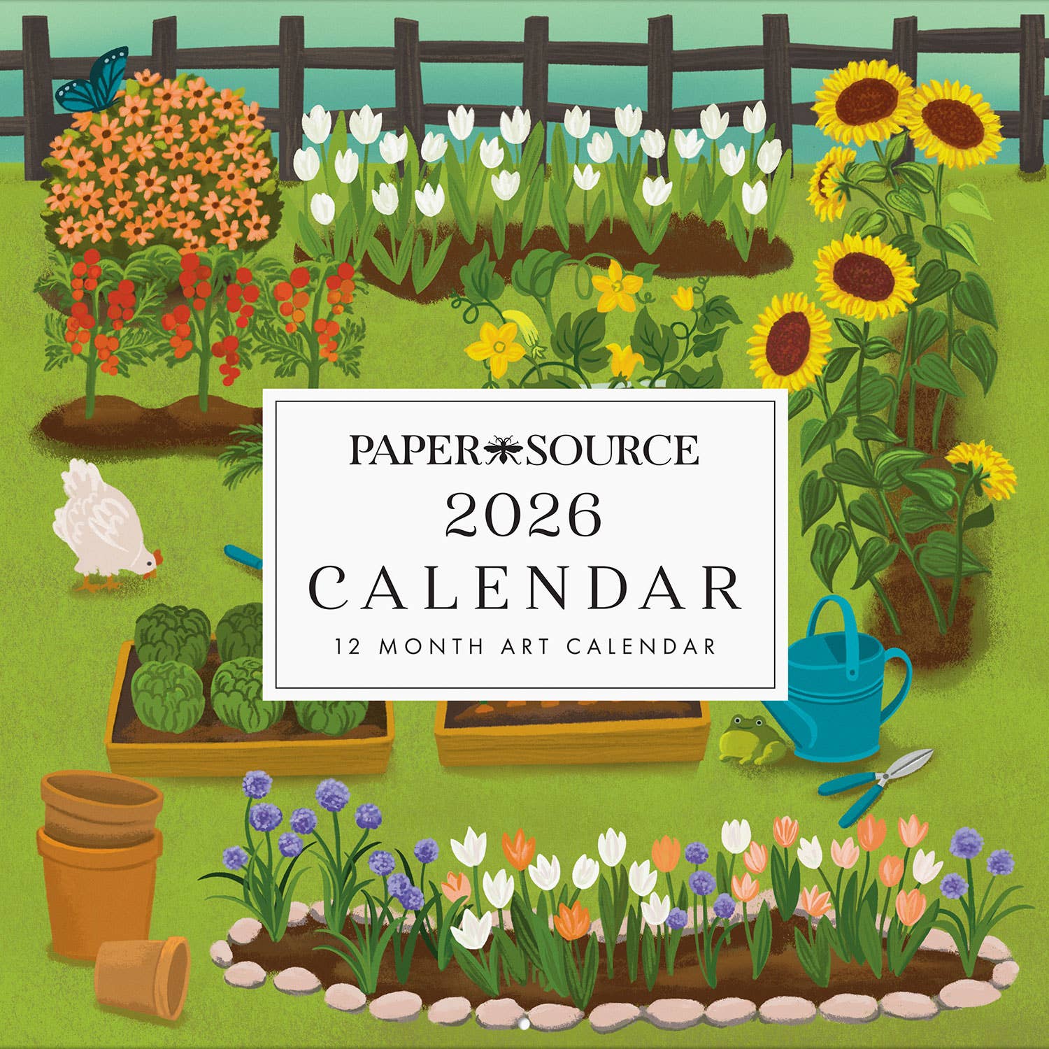 Paper Source Wholesale - 2026 Art Grid Calendar