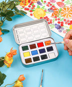 Grabie - Watercolor Pocket Set of 12 - Essential Colors