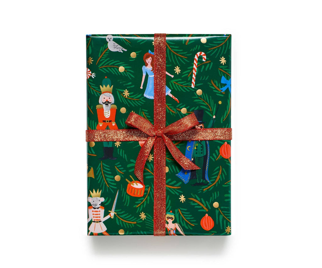Rifle Paper Co. - Nutcracker Continuous Wrapping Roll