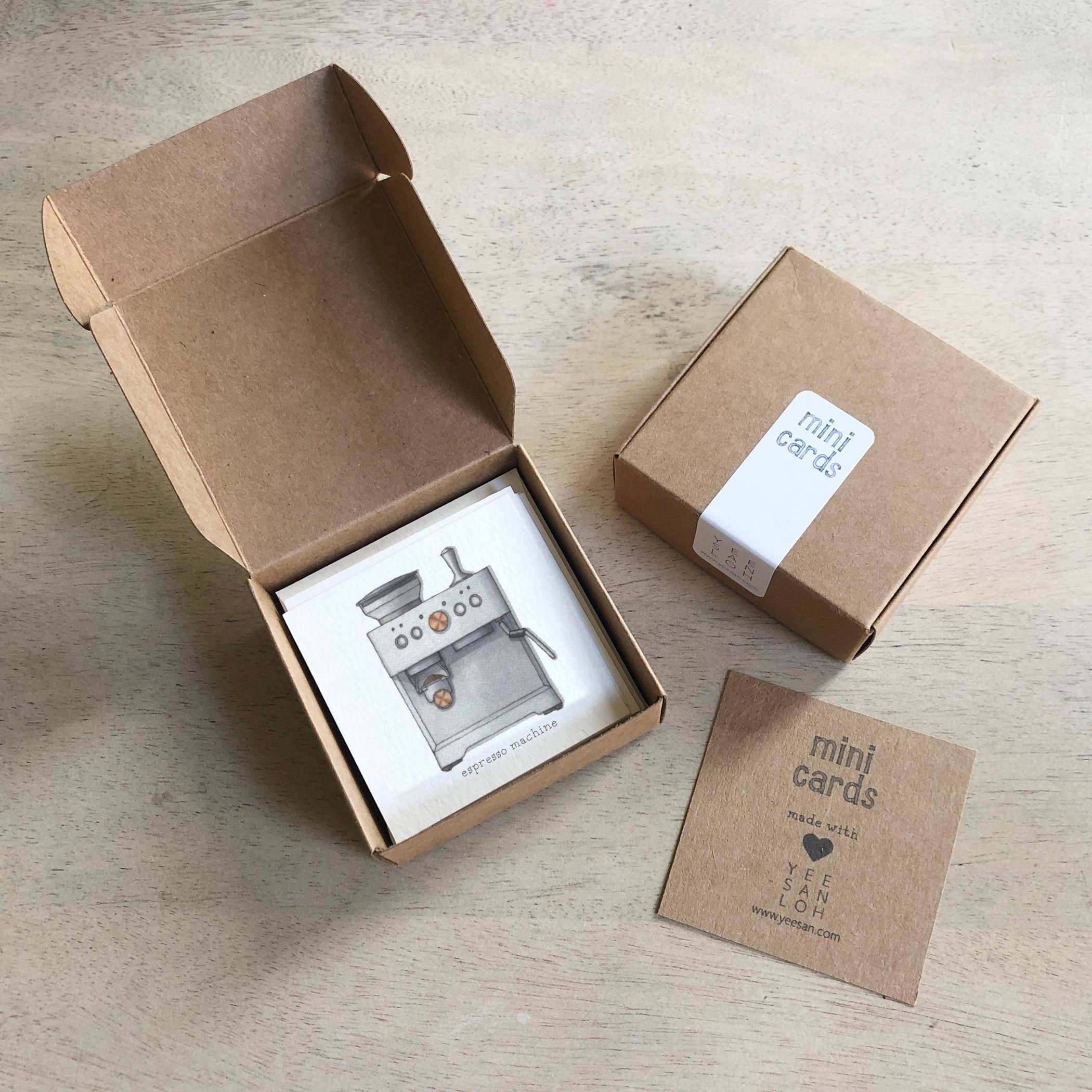 Yeesan Loh - Mini Cards Set / Coffee Brewing