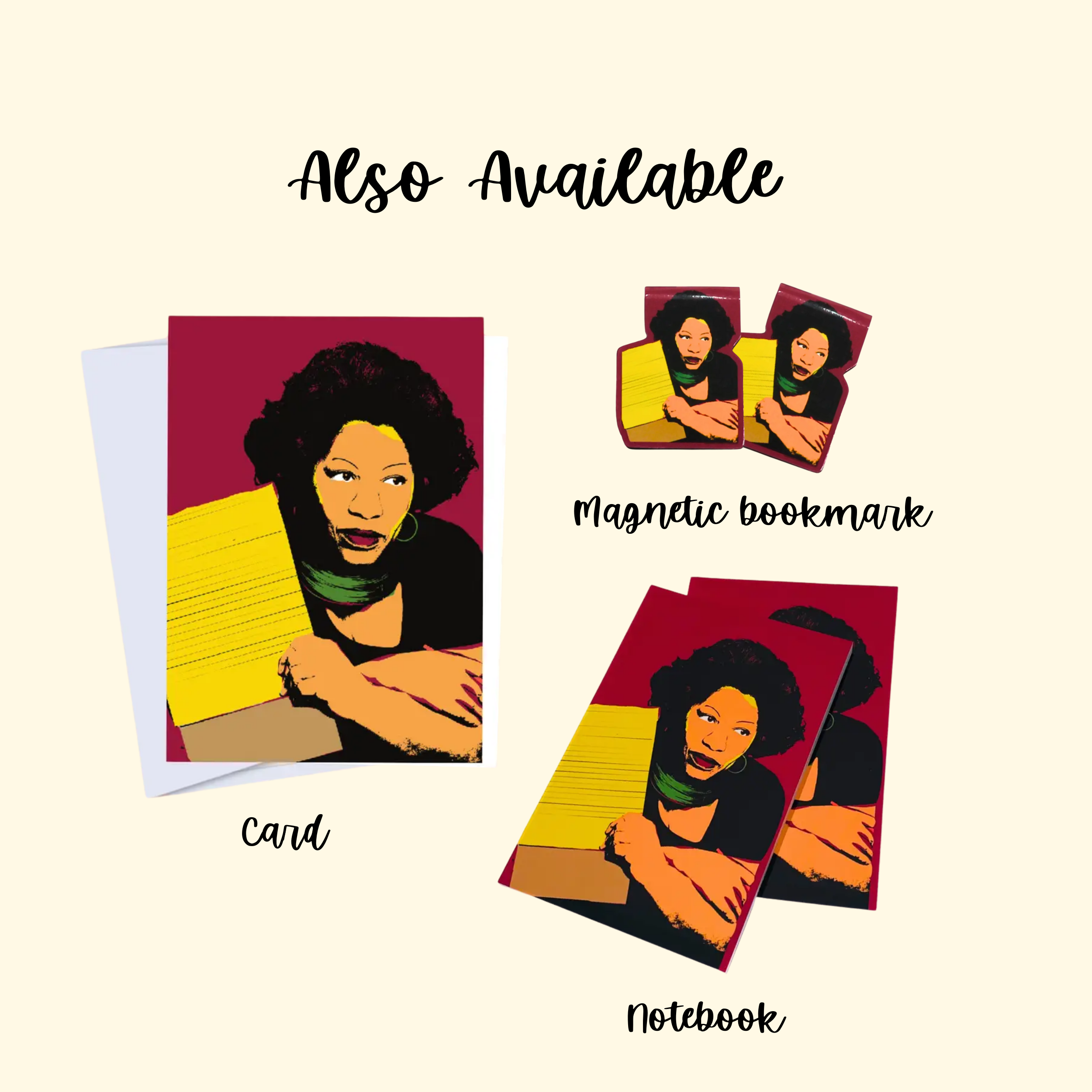 CheerNotes Greeting Cards & Stationery -  Toni Morrison Stickers