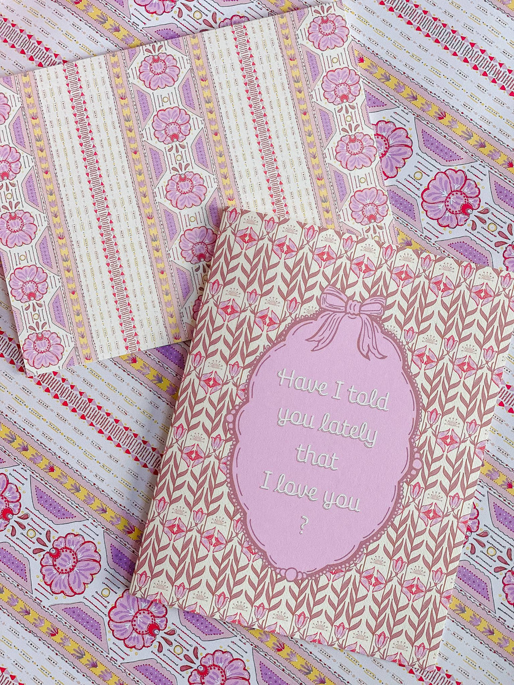 re:mused studio - Le Folk A2 Greeting Card