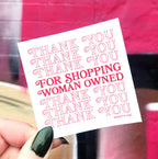 Boss Dotty Paper Co - Woman Owned Sticker