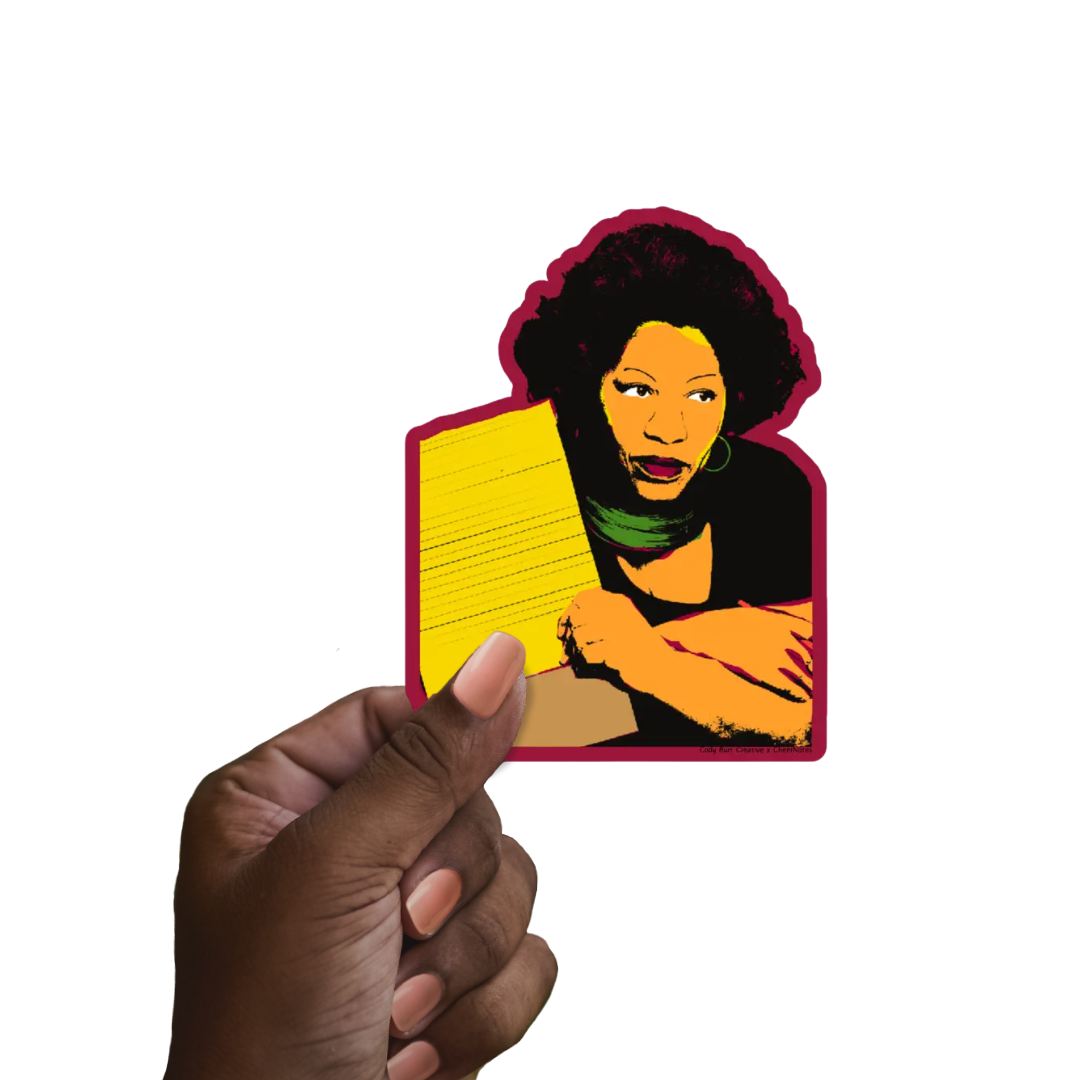 CheerNotes Greeting Cards & Stationery -  Toni Morrison Stickers