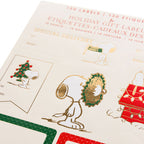 Graphique, Peanuts Holiday Gift Labels