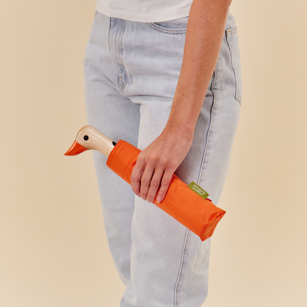 Original Duckhead - Papaya Compact Eco-friendly Duckhead Umbrella