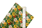 re:mused studio - Autumn Blooms Gift Wrap Sheet – Double Sided: Single Sheets