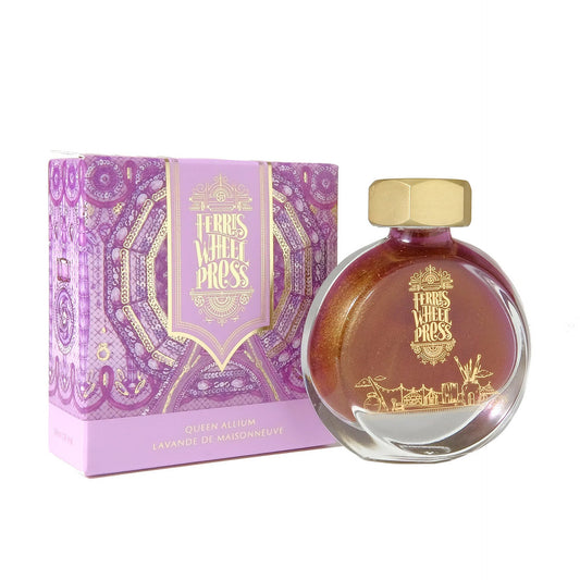 Ferris Wheel Press 38ml Fountain Pen Ink, Queen Allium