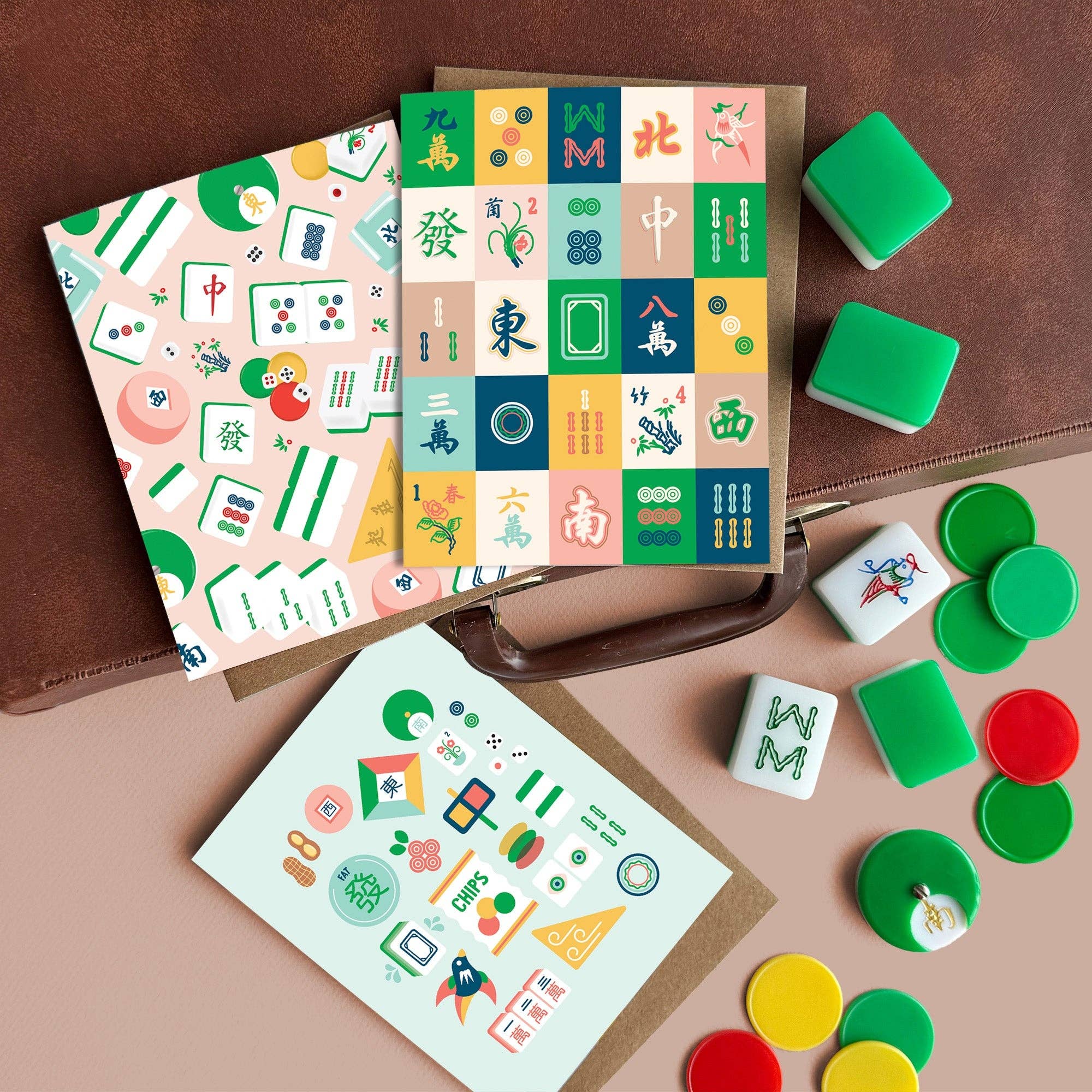 I'll Know It When I See It - Mahjong Art Assorted Card Set