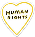 THE FOUND - Human Rights Heart Die Cut Sticker