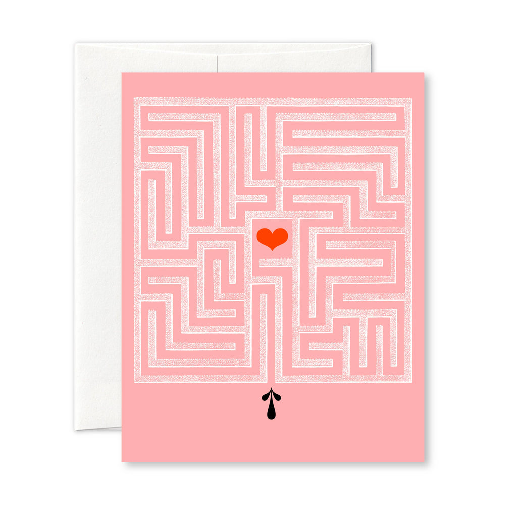 Pictrix Design - "Enter here" A2 notecard