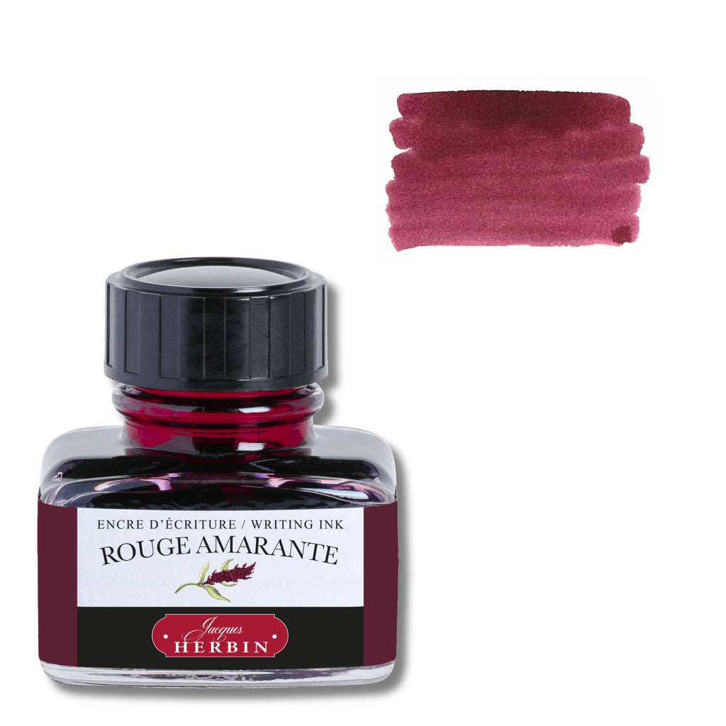 Herbin Fountain Pen Ink 30ml Bottle, Rouge Amarante