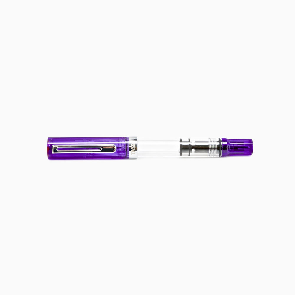TWSBI ECO Transparent Purple Fountain Pen, Medium