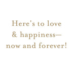 Graphique, Champagne Wedding Handmade Card