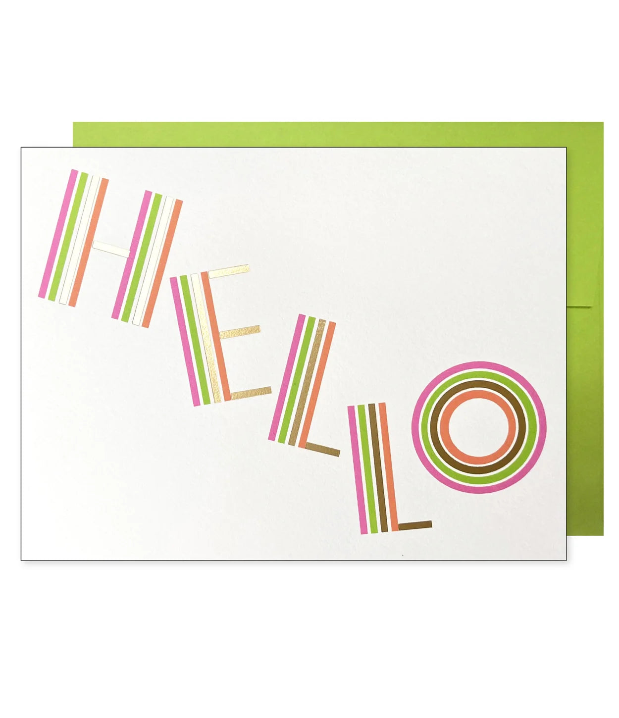 J Falkner - Happy Hello Greeting Card