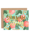 1Canoe2, Rosh Hashanah, Apples Greeting Card