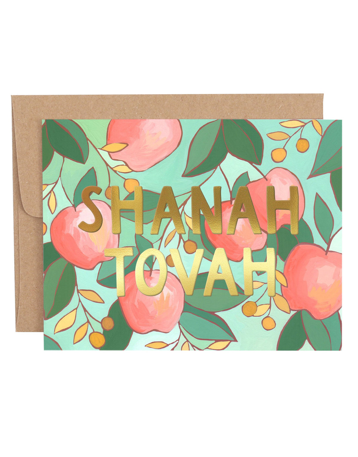 1Canoe2, Rosh Hashanah, Apples Greeting Card