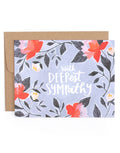 1Canoe2, Deepest Sympathy Greeting Card