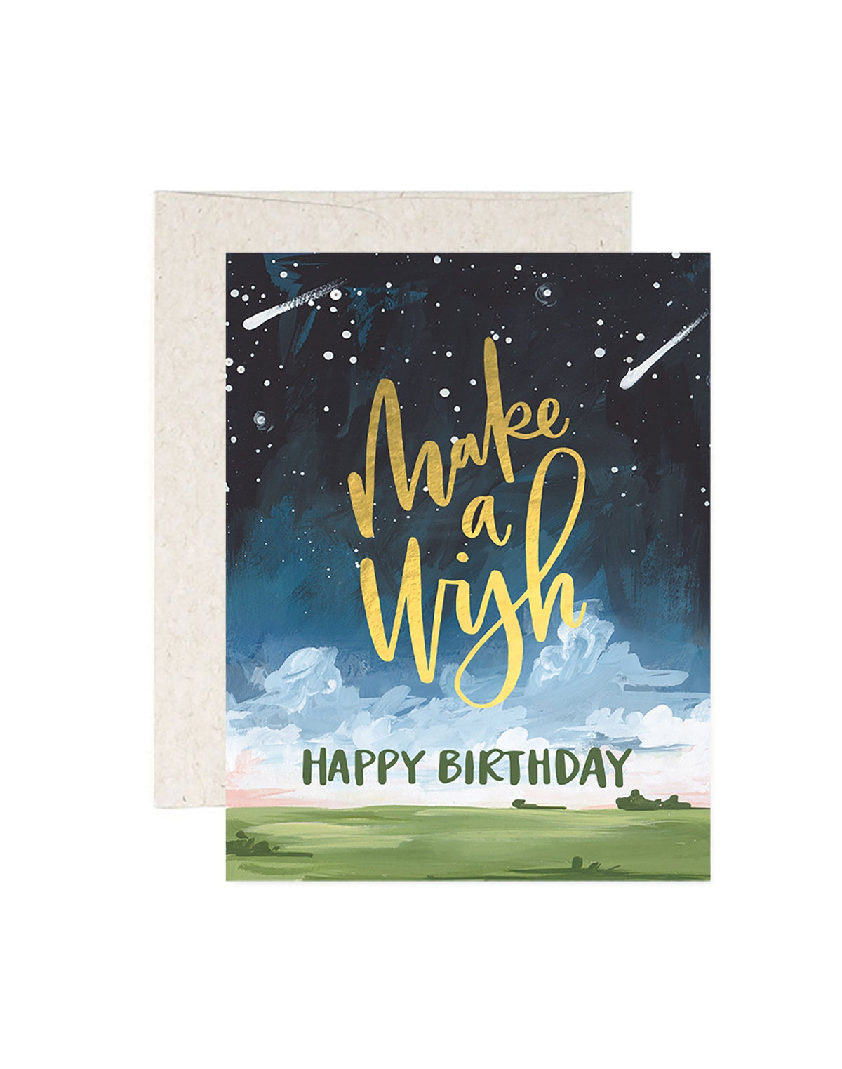 1Canoe2, Make a Wish Birthday Greeting Card
